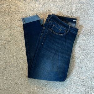 Dark wash jeans, size 14
